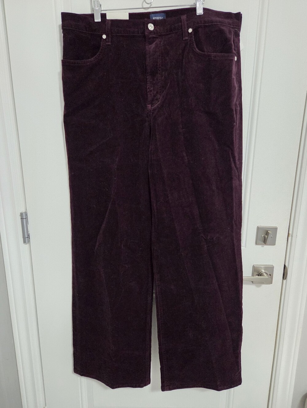 NWT - Citizens Of Humanity Women's Annina Wide Leg Corduroy Trousers - Size 34